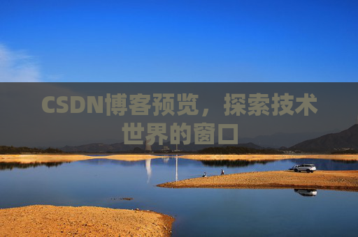 CSDN博客预览，探索技术世界的窗口